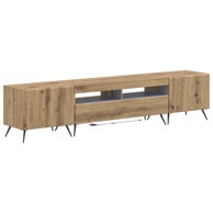 LED TV ormarić 5 kom od konstruiranog drva, hrast artisan