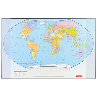 HERLITZ Karta svijeta 5552203, raznobojna