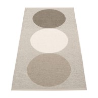 PAPPELINA Unutarnji i vanjski tepih Otto 70x140 cm, sivi/krem