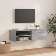 TV ormarić, 100.5 x 39 x 30 cm, konstruirano drvo, sivi hrast sonoma