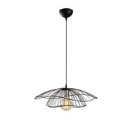 Stropna lampa Tel, 1xE27, crna