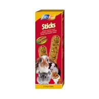 FIT+FUN Poslastica za glodavce štapići s medom 2 komada