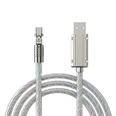 MEANIT USB kabel KMUSBC9, USB na USB-C, LED svjetlo, 1 m, 2 A