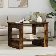 Stolić za kavu od konstruiranog drva 72 x 50 x 50 cm, dimljeni hrast