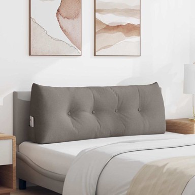 Jastuk za leđa, sivo smeđi, 120 x 50 cm