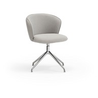 TEULAT Svijetlo sive okretne blagovaonske stolice u setu 2 kom Add 