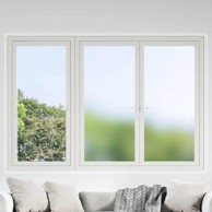Statička folija za prozore Frosted, 45 × 1000 cm, PVC, siva