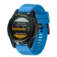 B-STRAP Silicone Acton remen za Garmin Fenix 5x / 5x Plus / 6x / 6x Pro / 7x / 8 51mm, blue