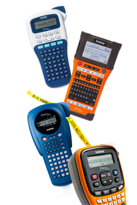 BROTHER Traka TZE-211, na bijelo, crna