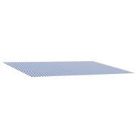 Zamjensko platno za tendu plava i, 500 x 350 cm, poliester, plava i bijela