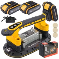 POWERMAT 21V AK Automatska ploča vibracije vakuuma za polaganje keramike, 2×2Ah, 280 mm