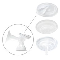 BABYONO Set rezervnih dijelova za izdajalicu NURSE PRO KIT II - poklopac + silikonska membrana + lijevak