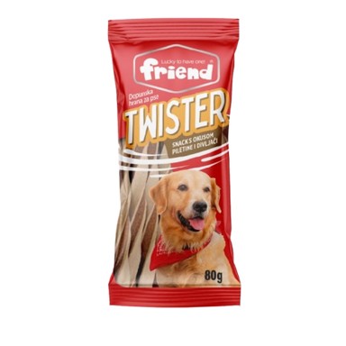 FRIEND Poslastica za pse, piletina i divljač, 80 g
