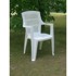 IPAE PROGARDEN Plastična stolica Arpa,5x54x82 bijela