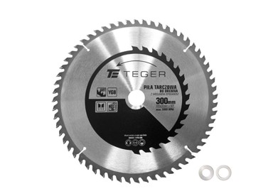 EG List pile 300 x 30 mm 60T sa sinteriranim karbidom - za drvo, MDF, laminirane ploče (atb, 1,8 mm, max 5000 RPM)