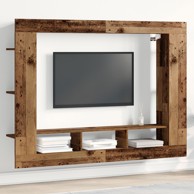 TV ormarić, zidni, drveni, 152x22x113 cm