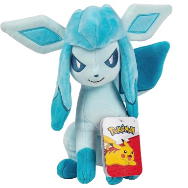 POKÉMON Plišana igračka, Glaceon, 20 cm