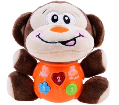 Dječji interaktivni plišani majmun
