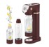 BERLINGERHAUS Aparat za sodu Bh-8555 sodabar Leonardo collection, crna