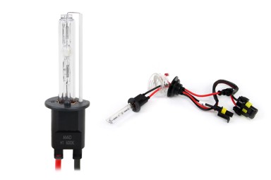 AMIO Premium HID xenon žarulje, H1, 6000K, hladno bijela, SINGLE BOX (1 žarulja)