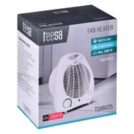 TEESA Električna sobna grijalica TSA8025, unutarnja, bijela, 2000 W