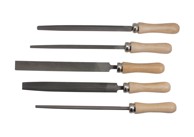 SW-STAHL Set turpija, 300mm, okugla/ravna/poluokrugla/trokutasta/četvrtasta