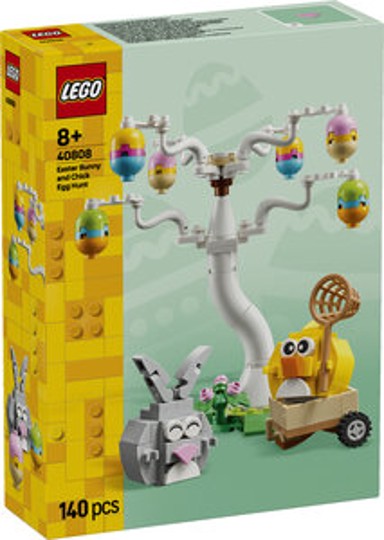LEGO Set 40808 Uskrsni zeko i pile u potrazi za pisanicama