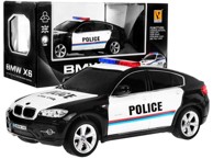 Auto na daljinsko upravljanje police BMW X6, crni, 1:24