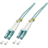 LINDY Optički kabel 46403 LC OM3, 75 m, tirkizni