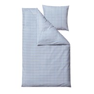 SÖDAHL Posteljina Vista 140x200 cm od renforce pamuka za krevet za jednu osobu Svijetlo plava