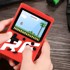 MG Retro igraća konzola Mini Game 400v1, crvena