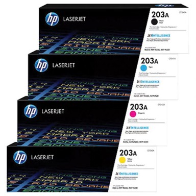 HP Toner CF541A 203A za Color LaserJet Pro M254/M280/M281, cijan, 1300 stranica, original