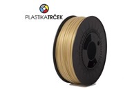 Filament za 3D printer PLASTIKA TRČEK, PETG – 1kg, zlatni