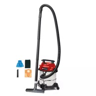 EINHELL Mokro-suhi usisavač TC-VC 1812/1 S, 1250 W, 12 L, inox spremnik