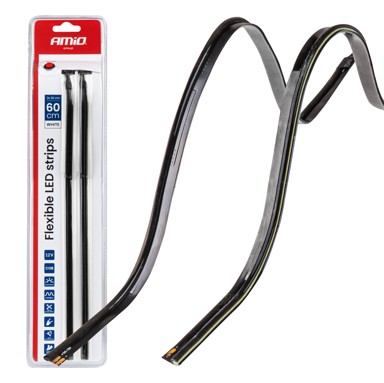 Fleksibilne LED trake, bijele 2x30cm, 12V, AMIO-04575
