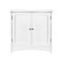 SONGMICS Kupaonski ormarić s 2 vrata, 60 x 60 x 30 cm, bijeli