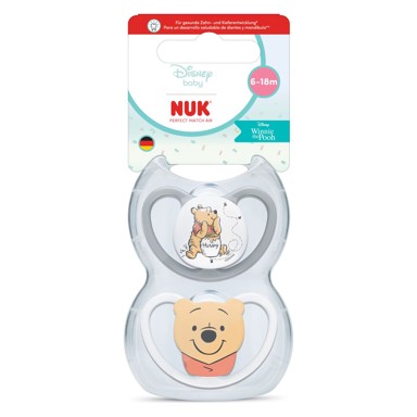 NUK Duda varalica silikon Perfect Match Air 6-18 m 2 kom