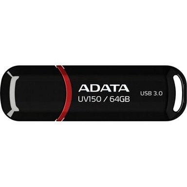 ADATA USB stick UV150 Black AD, crni, 64GB