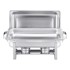 VEVOR Set za posluživanje hrane Chafing Dish Buffet 8 qt 6 kom., srebrni