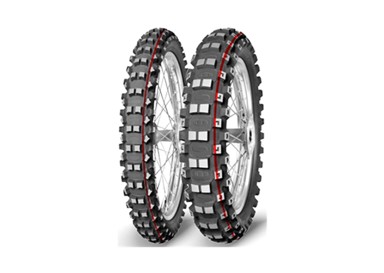MITAS Moto guma TerraForce - MX MH Medium/Hard 80/100-21 51M (F) TT, crveno-zelena crta
