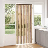 Zavjesa protiv insekata Chenille, 90 x 220 cm, smeđa i bež