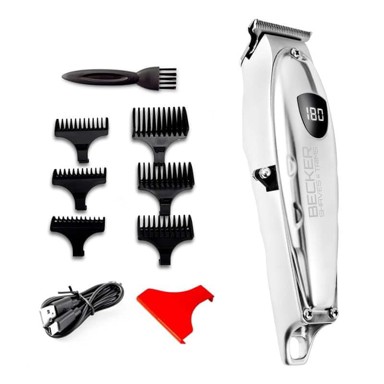 BECKER trimer za kosu i bradu VMAX+ INOX, 6 dijelova