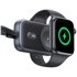 USAMS 2-u-1 induktivni punjač i powerbank za Apple Watch i iPhone 1200 mAh, crni