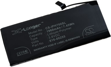 Baterija za Apple iPhone 7 / A1660 / Typ 616-00255