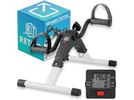 RETOO SR262 sklopivi mini sobni bicikl 2 u 1 za vježbanje ruku i nogu s LCD zaslonom