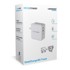 REALPOWER DeskCharge-65 Travel punjač, univerzalni, 65 W, sivi