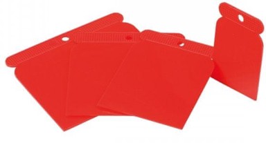 Plastične špahtla za kit, set od 4 komada