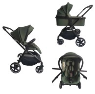 FREEON Kolica 3u1 Zack, zelena