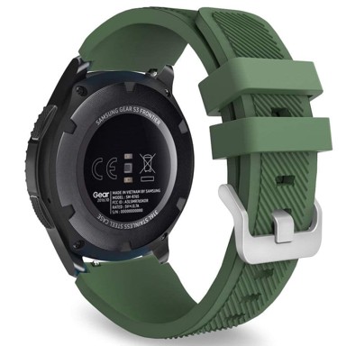 B-STRAP Silicone Sport remen za Huawei Watch GT 42mm, dark green