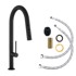 Kuhinjska slavina Round, crna